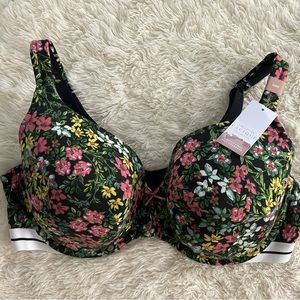 NWT Floral Lane Bryant T-Shirt Bra